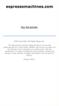 Mobile Screenshot of espressomachines.com